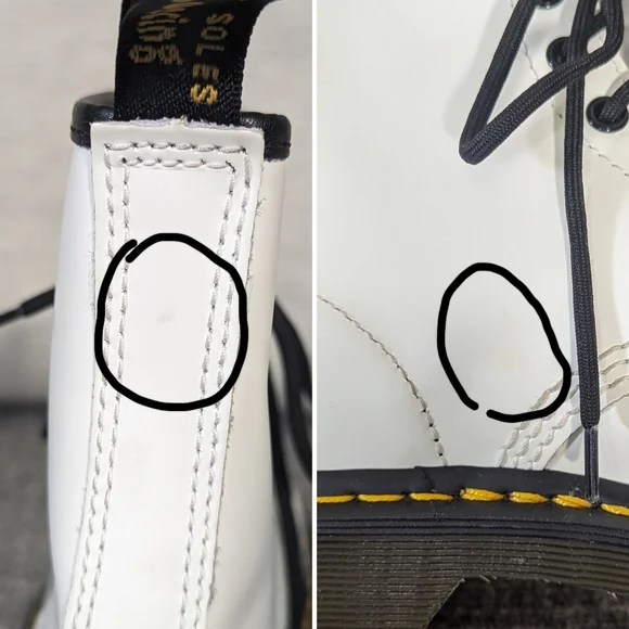 Dr. Martens White 1460s - Picture 6 of 6